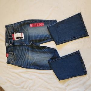 Levi's Signature by Levi Strauss Gold Mid-Rise Bootcut Jeans Size 14 NWT